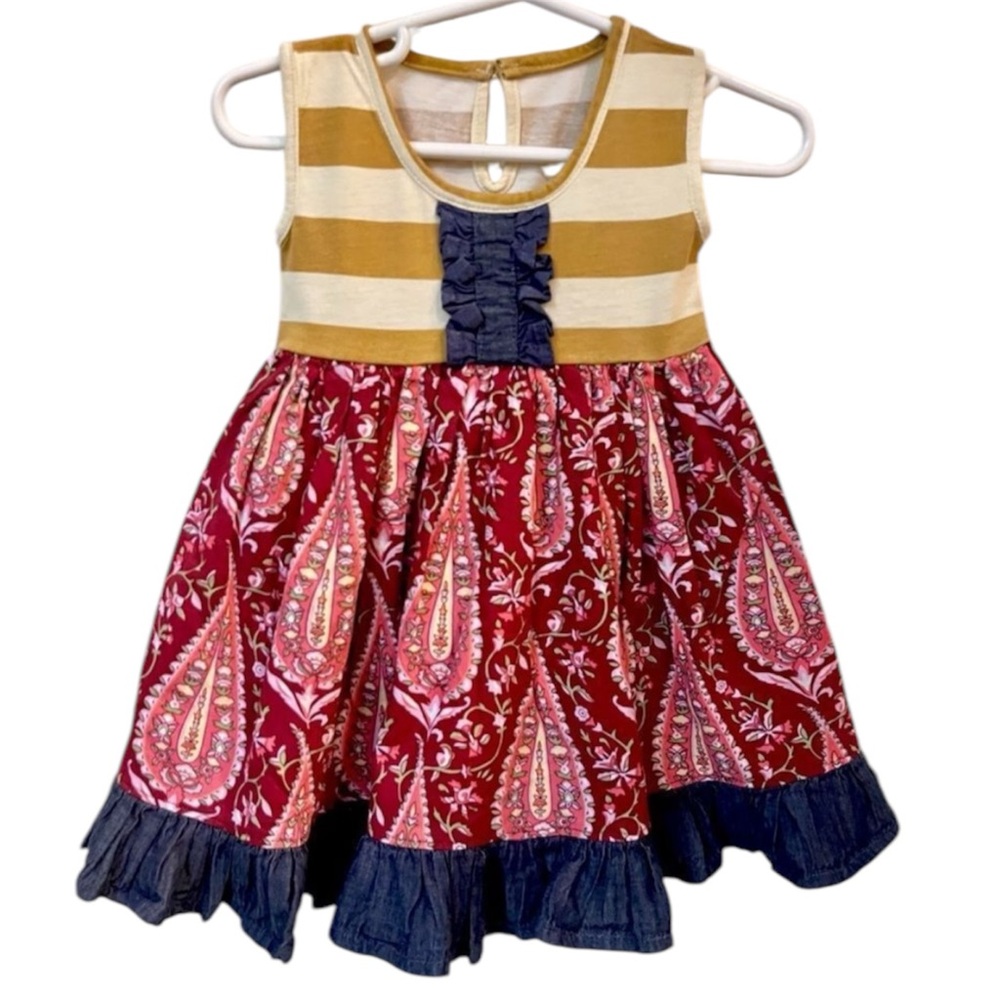 Girls Cute Boutique Dress 12M - Picture 2 of 5